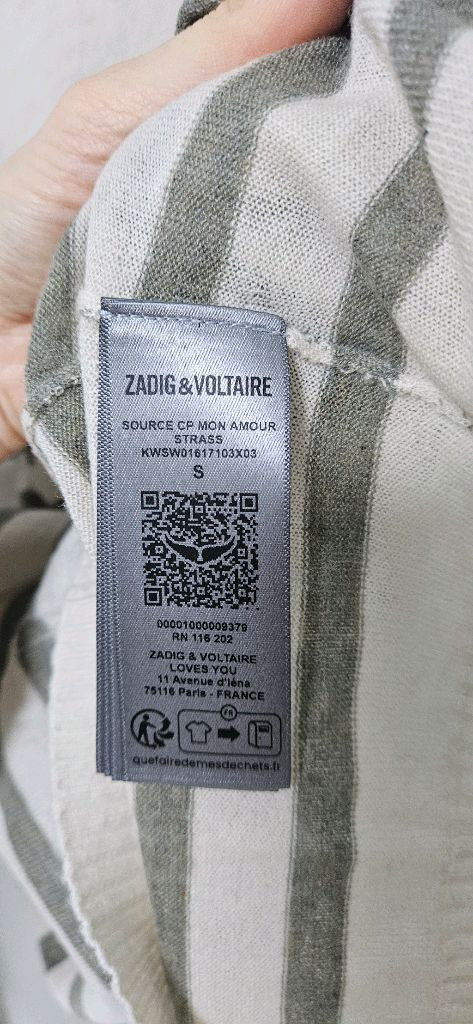 쟈딕앤볼테르 캐시100 새상품--3