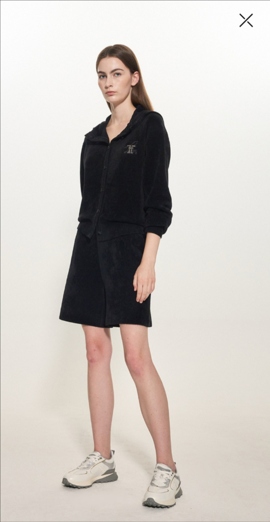 타임 벨벳 가디건 니트 팬츠 세트 새상품--1