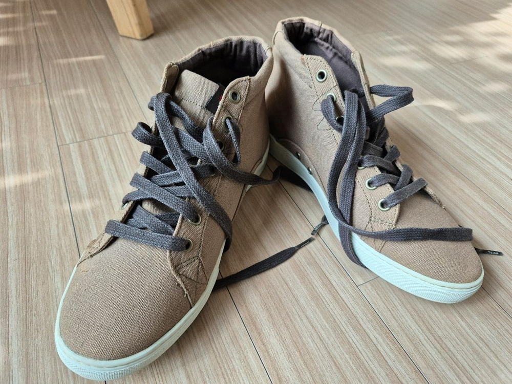 WESC CLOPTON MID TOP 하이탑 스니커즈 263mm--1