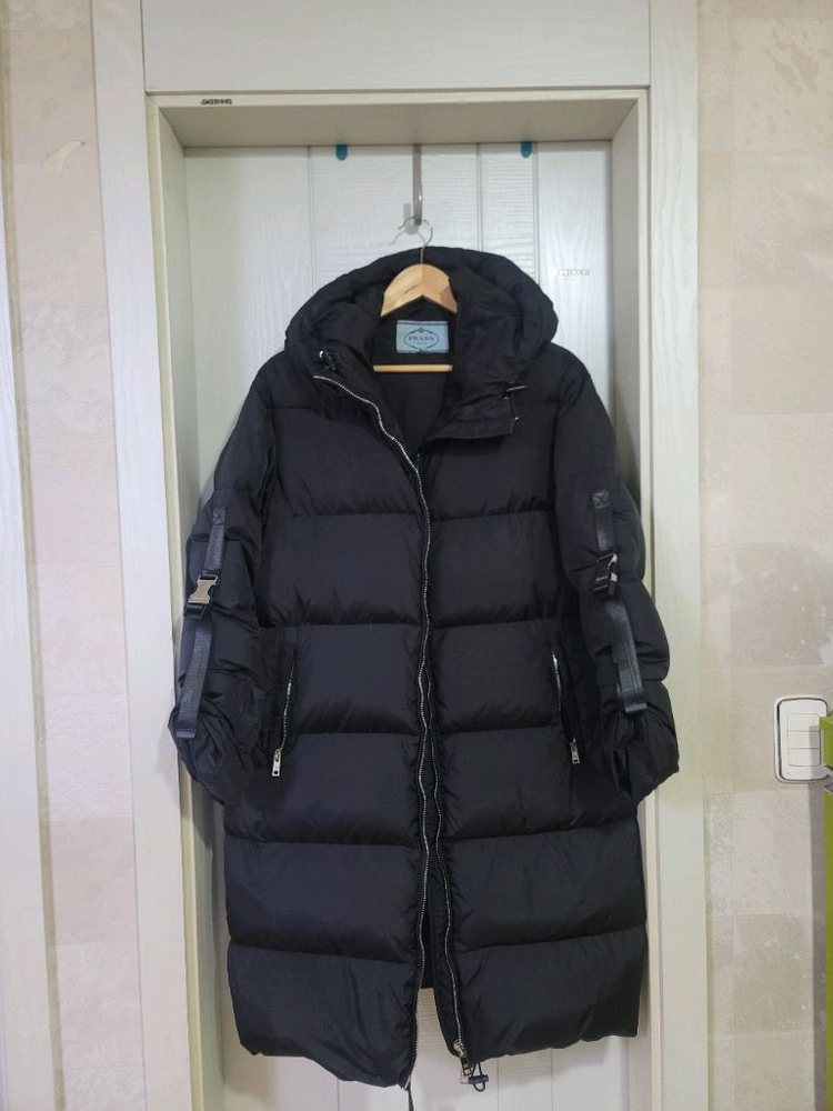 프라다구스다운 롱패딩--4