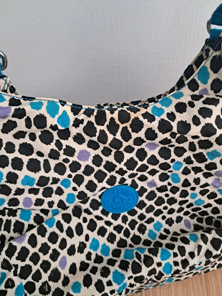 키플링 도트백 가방 사용감 있음--1