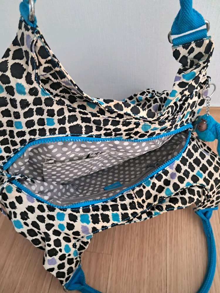 키플링 도트백 가방 사용감 있음--2