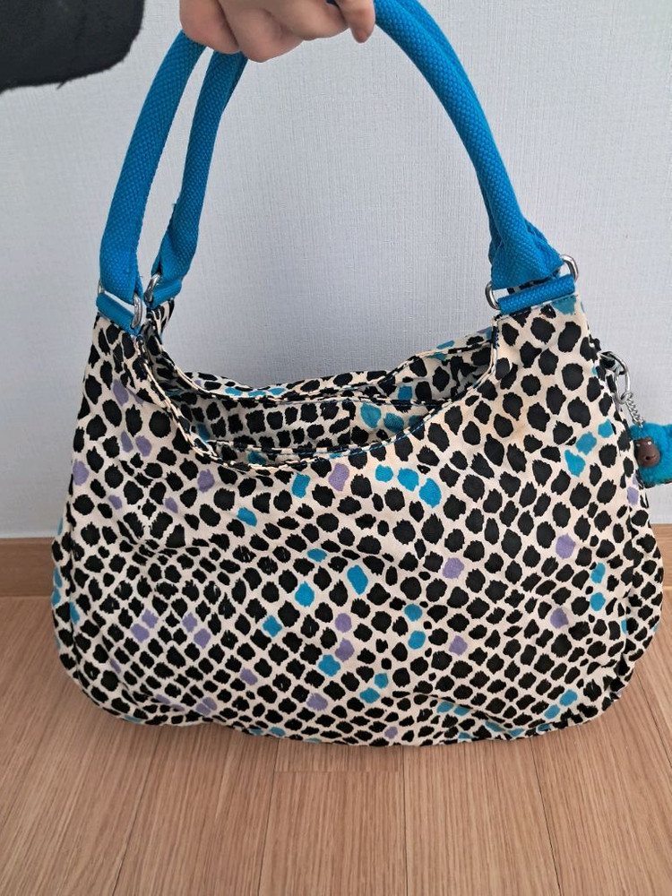 키플링 도트백 가방 사용감 있음--3