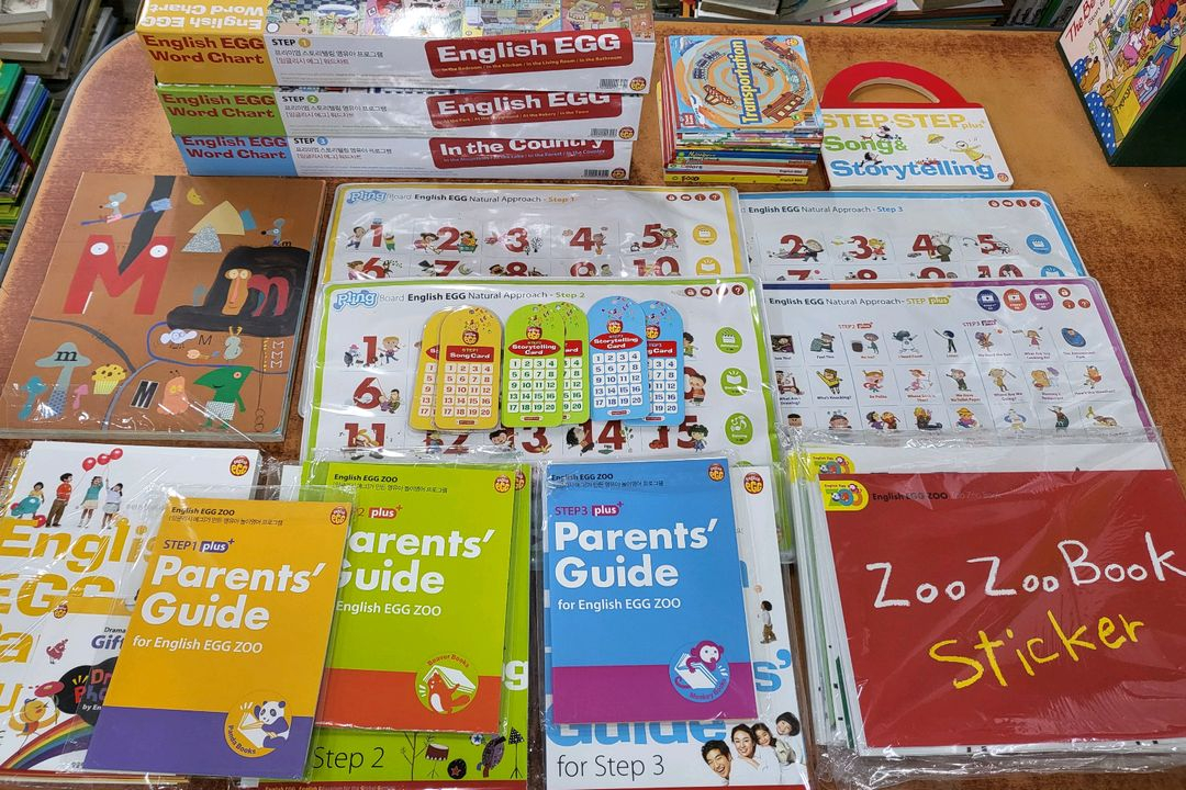 잉글리쉬에그 스텝1~3 + zoo + 챈트 세트 이미지