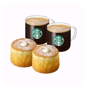 카페 아메리카노 T 2잔 + 부드러운 생크림 카스텔라 2개