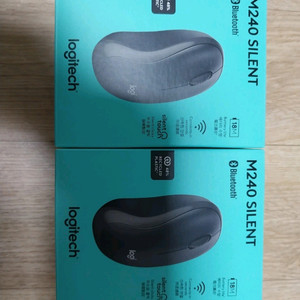 미개봉 로지텍 블루투스 마우스 M240 2개 2만