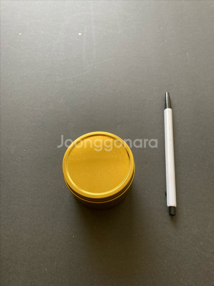 새상품) 골드 틴 금색 철 케이스 (23개)--1