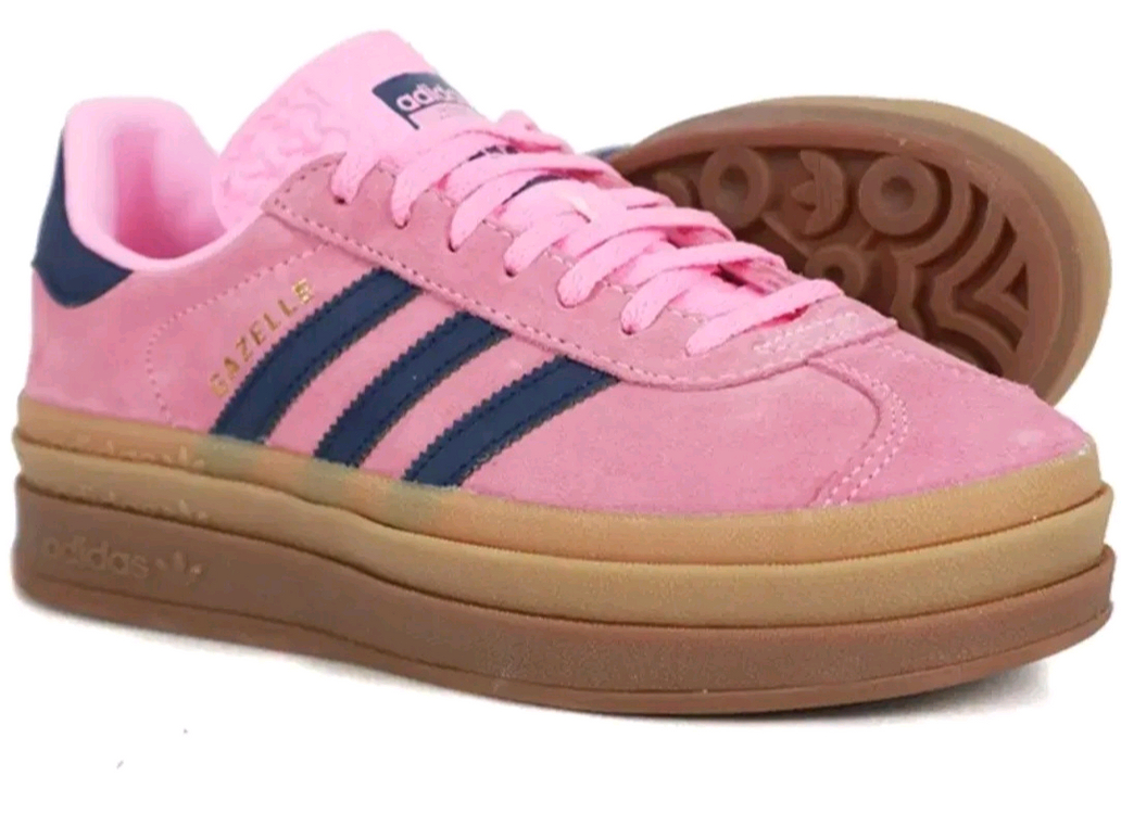 아디다스 가젤 스니커즈 핑크 230,235--1