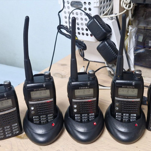 민영정보통신 업무용 무전기 myt-400 5대 일괄 중고 판매