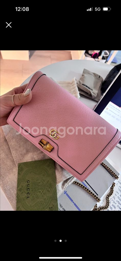 구찌 GG 마몽 미니백--1