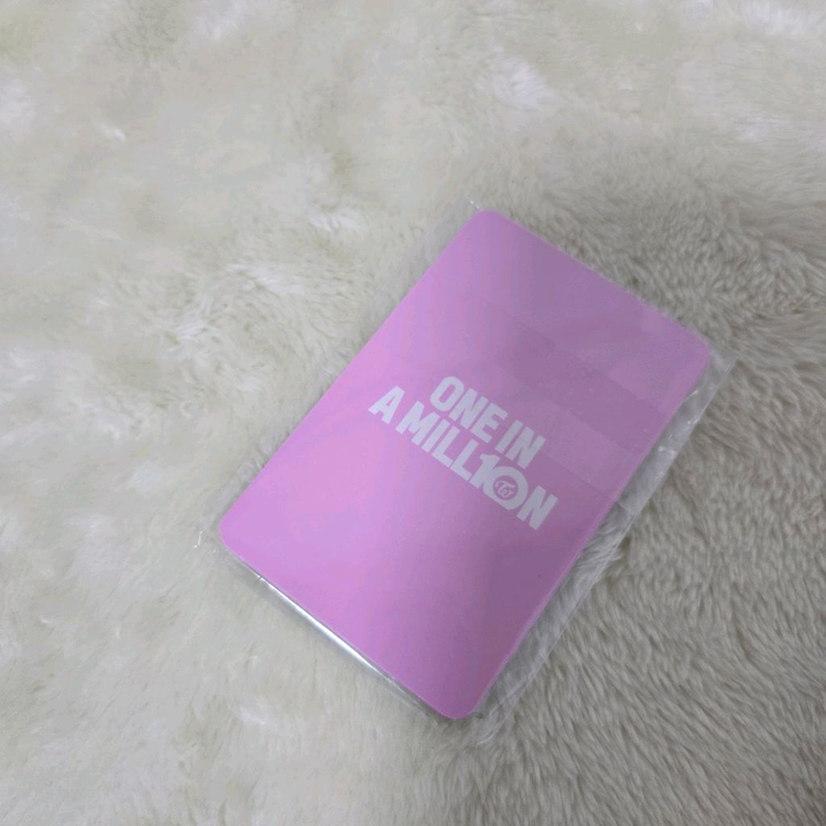 트와이스 one in a million 포토카드세트 미개봉(영화 특전포카 이미지