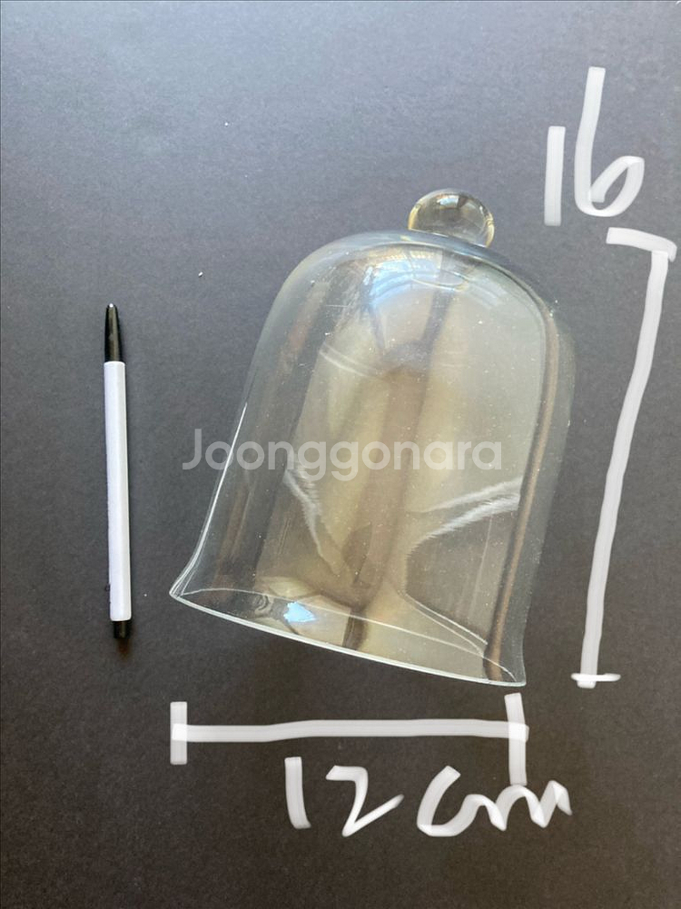 글래스 돔 유리 돔 캔들 커버 덮개 플랜테리어--1