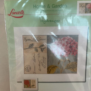 라나르테 수국 십자수 크로스스티치 킷 새상품
