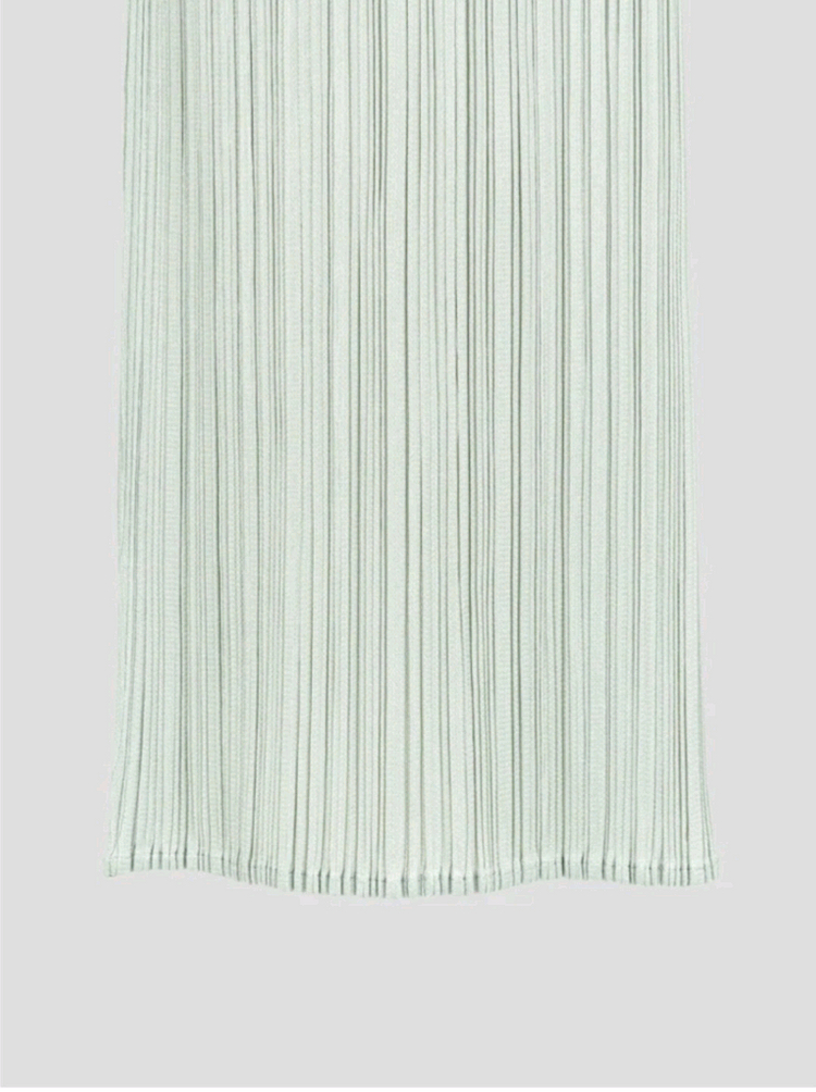 이세이미야케 플리츠플리즈 바지 6월 먼슬리 팬츠 파스텔 그린 3사이즈--3