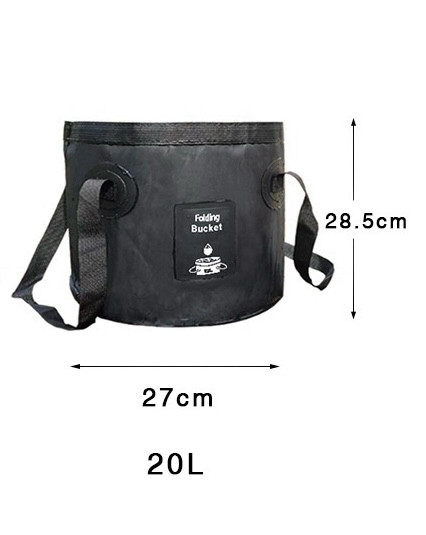 율이 캠핑 접이식 수거통 20L 이미지