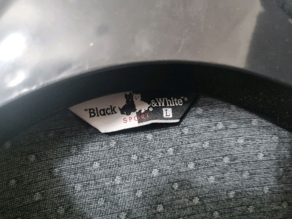 블랙앤화이트 정품 티셔츠--3