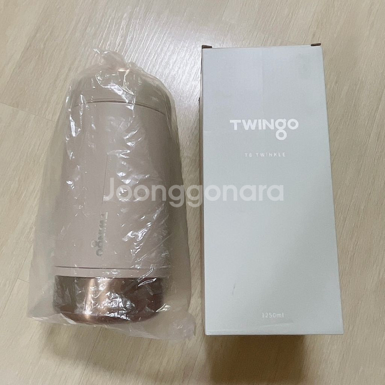 트윙고 T6 보온도시락 죽통1+찬통2 세트 (새상품)--3