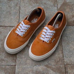 (245)반스 어센틱 피그 스웨이드 오렌지 스니커즈 운동화