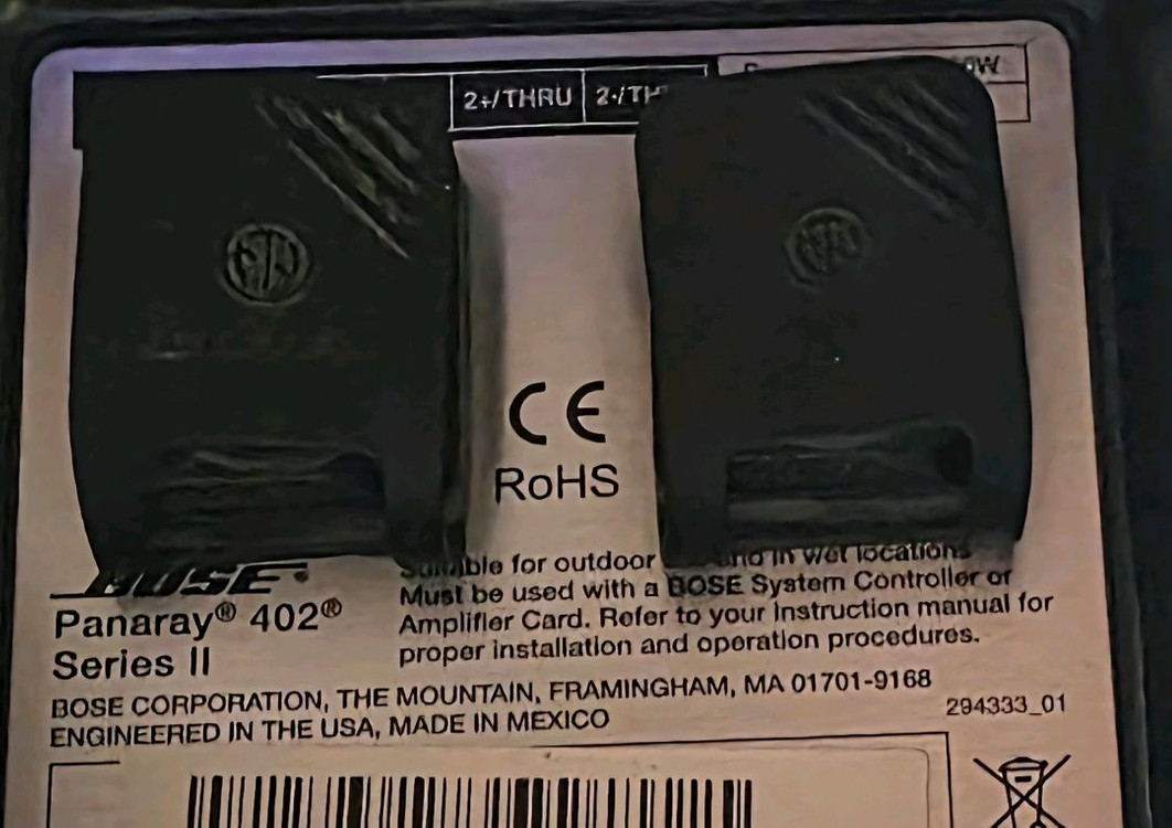 보스 402-2 스피커--3