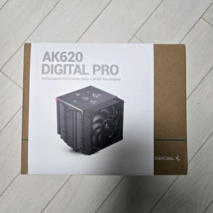 딥쿨 AK620 디지털 프로 블랙