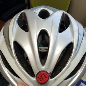 지로 자전거 헬멧 - 은회색