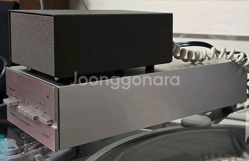 데논 HA-1000 헤드앰프 (MC승압트렌스)--2