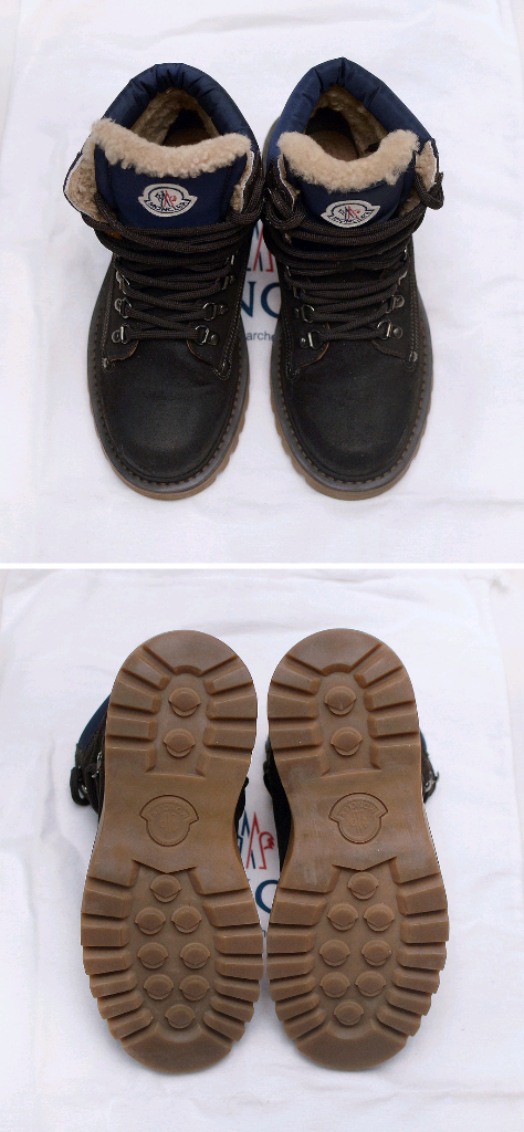 몽클레어 이지드 양모 시어링 가죽 방한부츠 (39 / 250-255)--2