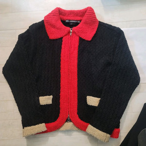 앤더슨벨 엘라스 블럭 가디건 M 이미지