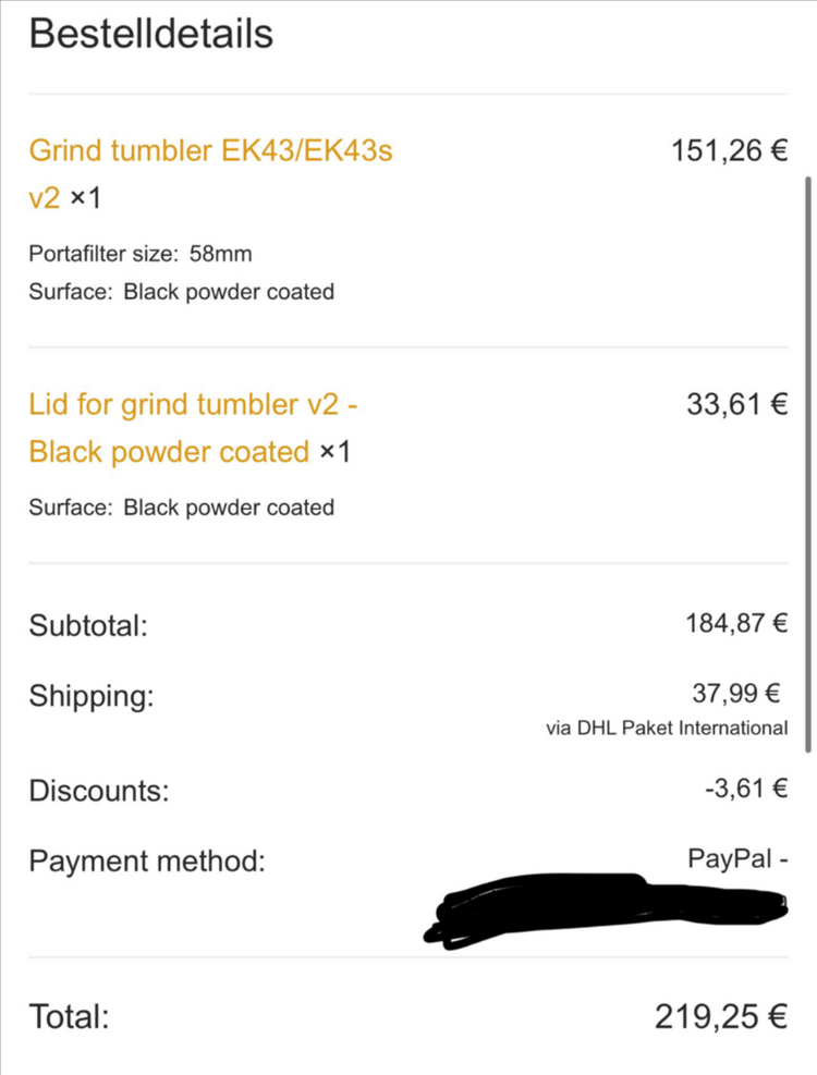 Grafikus 말코닉 EK43S 그라인드 텀블러--3