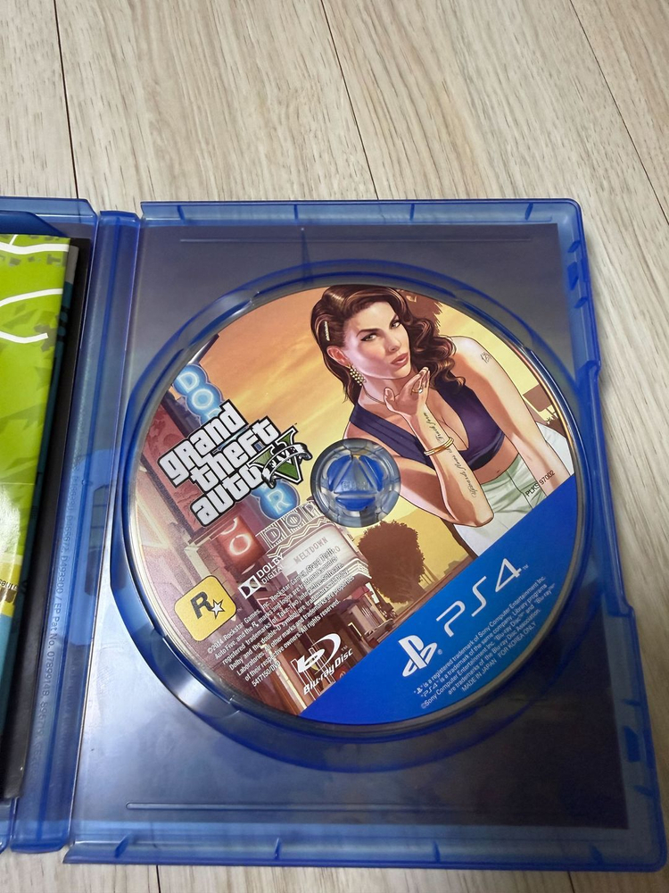 PS4 GTA5 + 라스트 오브 어스 + 위처3 게임 3종 세트 이미지