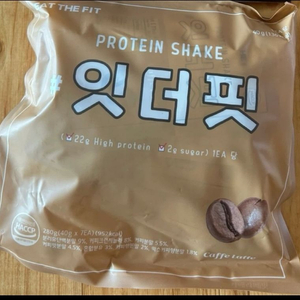 잇더핏 쉐이크 1팩(7포) 카페라떼맛