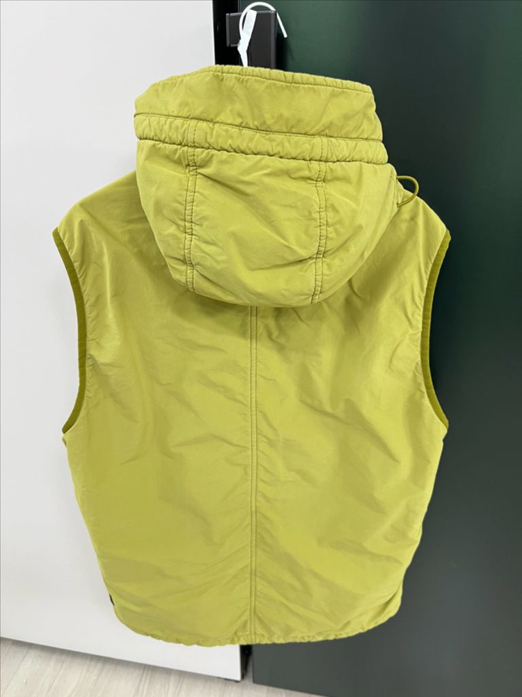 스톤아일랜드 다비드 라이트TC 후드 패딩 베스트 조끼100~105 국내매장판 쿨매^^--4