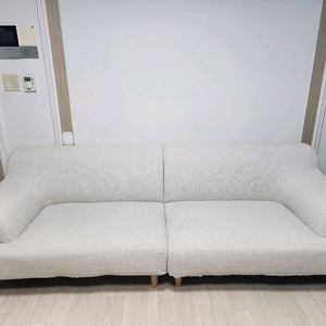 듀커 3.5인용 패브릭 워셔블 쇼파 팝니다.