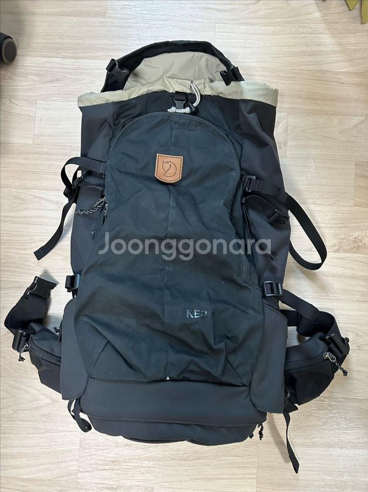 피엘라벤 KEB 52 블랙 등산 배낭--0