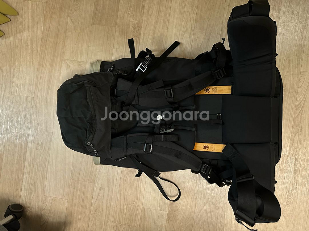 피엘라벤 KEB 52 블랙 등산 배낭--1