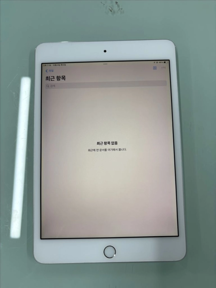 아이패드 미니4 64g 단품 실버 wifi 이미지