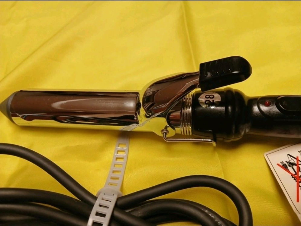 월드전자 국내제조 컬링28mm 아이론 웨이브 봉고대기--1