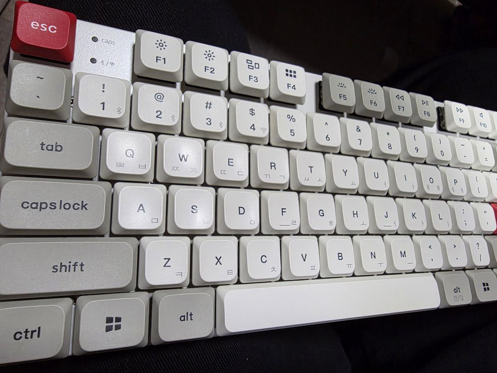 키크론 k5 max pro 바나나축 로우프로파일 레트로--4