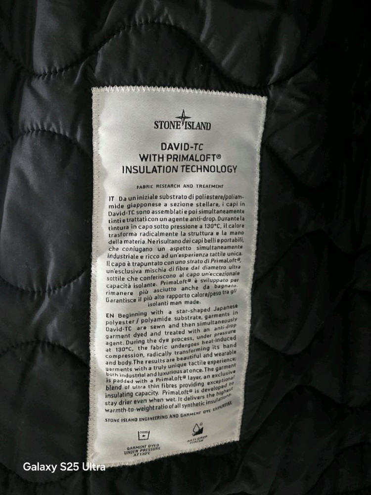 스톤아일랜드 다비드-TC 프리마로프트 패딩코트--2