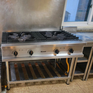 린나이 업소용 가스렌지 2구
