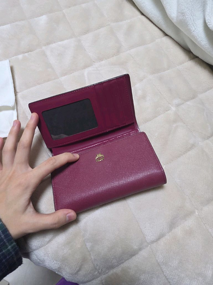 MCM 여성용 클래식 카드지갑--3