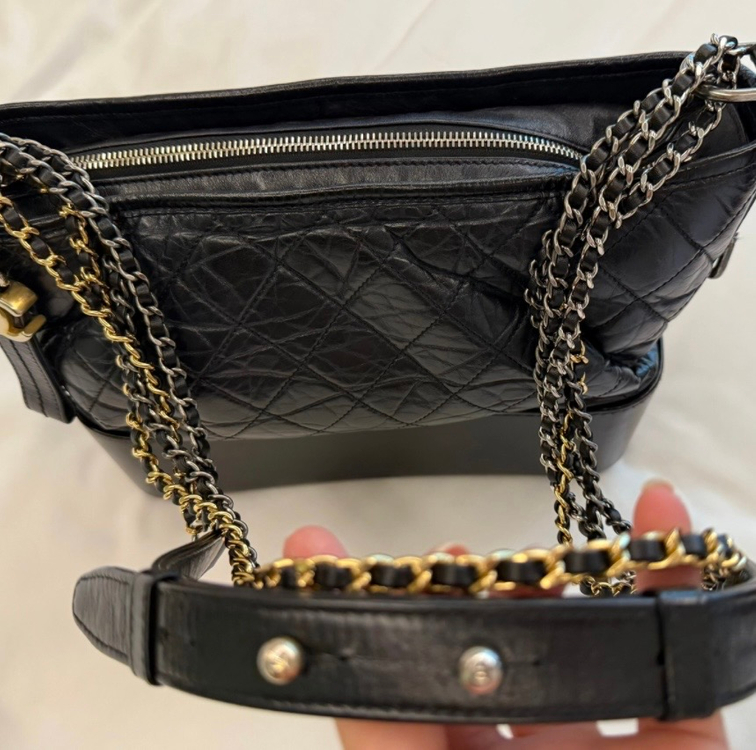 CHANEL 샤넬 가브리엘 호보백 미디움 블랙 이미지