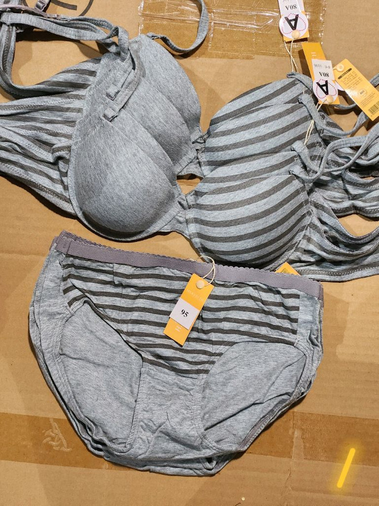 80A 브라4 팬티4 속옷세트 이미지