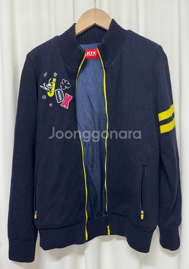 JDX 니트 집업자켓 95--1