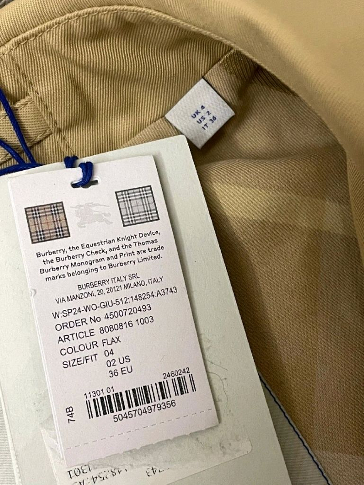 버버리 오버사이즈 카코트 04(국내55~66) 새제품--6