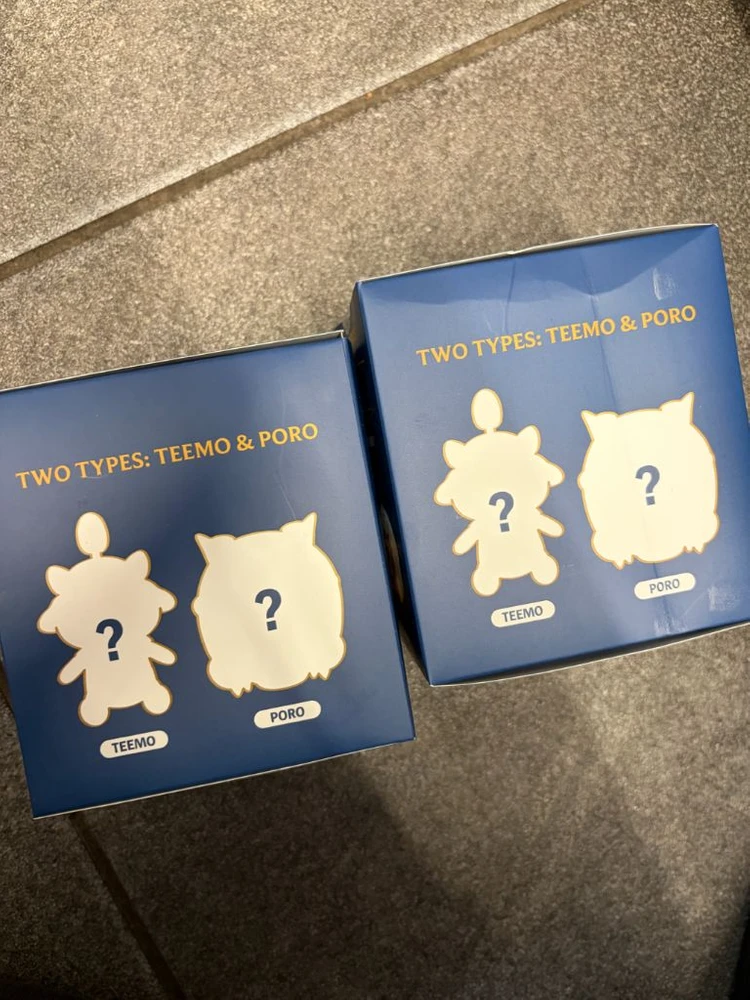 더벤티 롤 리그오브레전드 티모 포로 인형 랜덤키링 이미지