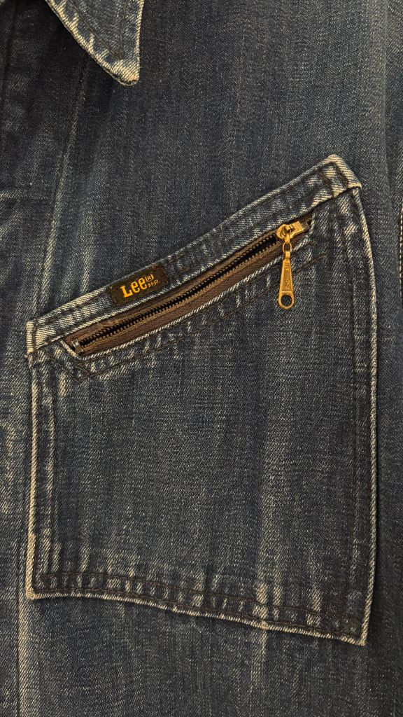 (42) 70s Lee 91-b 데님자켓--2