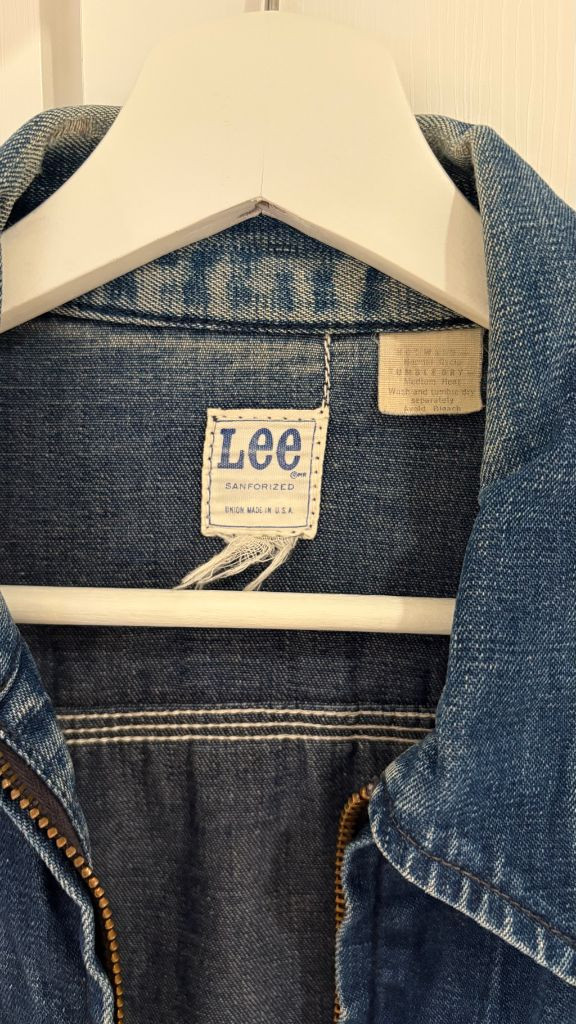 (42) 70s Lee 91-b 데님자켓--5