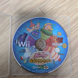 닌텐도위 wii 정품 털실커비이야기 게임 이미지