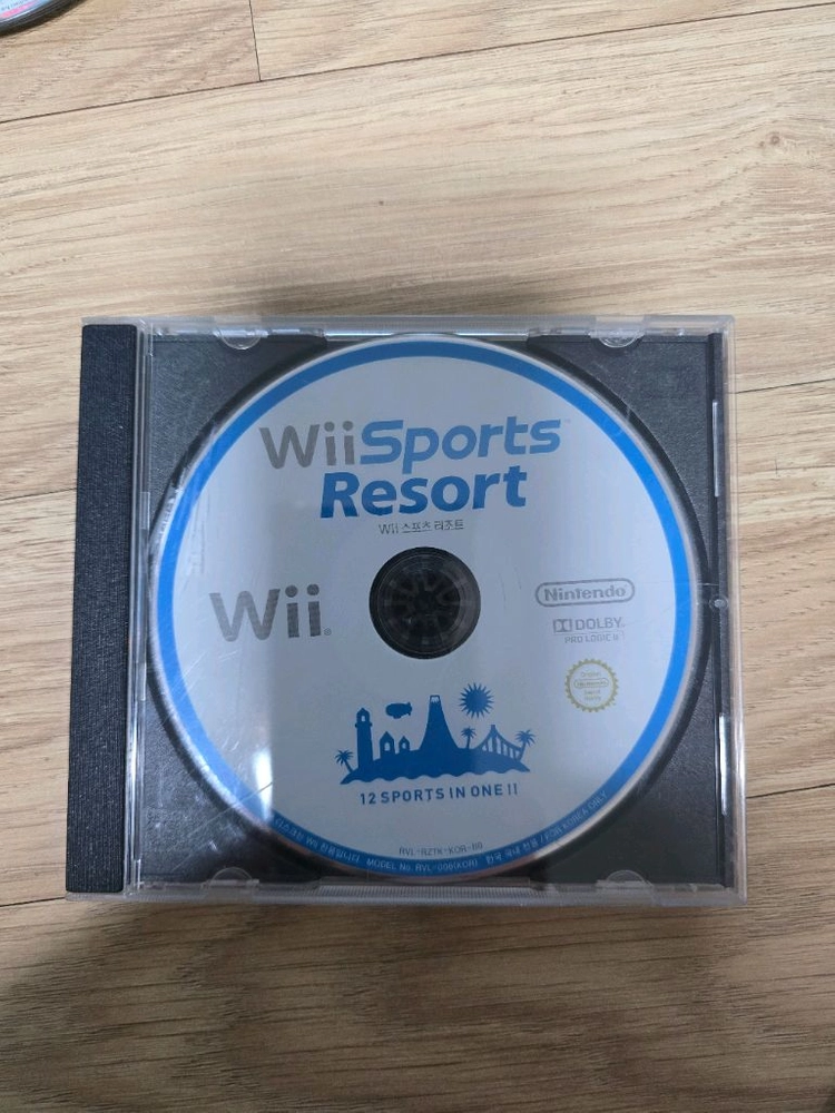 닌텐도위 wii 정품 위스포츠리조트 게임 이미지